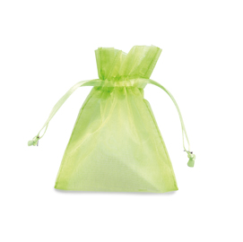SACCHETTI ORGANZA MILLY - 12,5X17CM - VERDE MELA - 20 SACCHETTI - PNP 86803