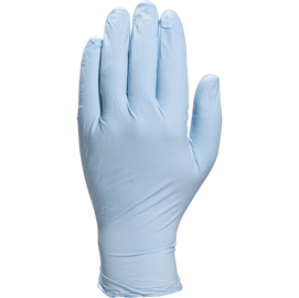 GUANTI IN NITRILE - NON TALCATI - TAGLIA GRANDE - AMBIDESTRI - AZZURRO CHIARO - DELTAPLUS - SCATOLA DA 100 PEZZI 74174