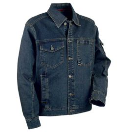 GIACCA DI JEANS BASEL - TAGLIA 54 - BLU NAVY - COFRA 98094