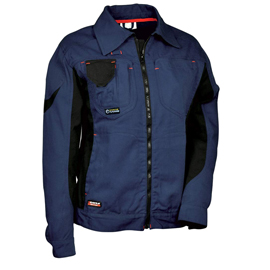 GIACCA DONNA WORK WOMAN - TAGLIA 44 - BLU NAVY/NERO - COFRA 98097