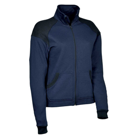 FELPA DONNA CAROLINA - TAGLIA M - BLU NAVY/NERO - COFRA 98072