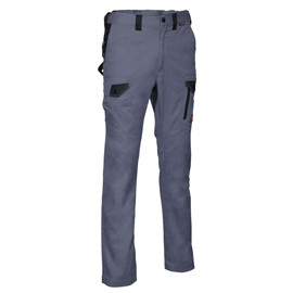 PANTALONE JEMBER SUPER STRECH - TAGLIA 56 - AVION/NERO - COFRA 97905