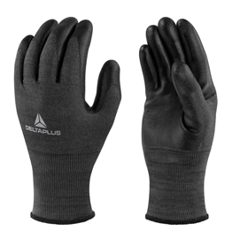 GUANTI ANTITAGLIO VENICUT B05 - MAGLIA ANTISTATICO - PALMO IN POLIURETANO - TAGLIA 08 - NERO - DELTAPLUS 93609