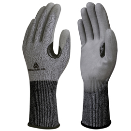 GUANTO ANTITAGLIO VENICUT D09 - MAGLIA SOFTNOCUT - PALMO IN POLIURETANO - TAGLIA 08 - GRIGIO - DELTAPLUS 93612