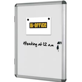 BACHECA PER INTERNI - FONDO BIANCO MAGNETICO - 9 FOGLI A4 - VERTICALE - BI-OFFICE 67806