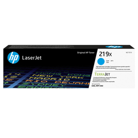HP - TONER ORIGINALE - 219X - CIANO - W2191X - 2.500 PAG HPW2191X