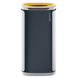 CESTINO GETTACARTE WASTEE - PER RACCOLTA DIFFERENZIATA - 60 L - GIALLO - KOBRA 98813