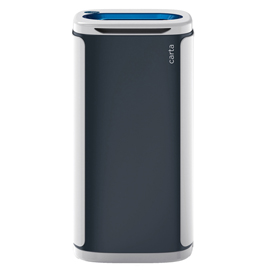 CESTINO GETTACARTE WASTEE - PER RACCOLTA DIFFERENZIATA - 60 L - BLU - KOBRA 98814