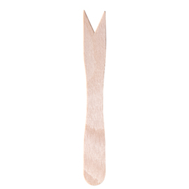 FORCHETTINA MONOUSO IN LEGNO - 8,5 CM - SIGNOR BIO - CONF. 100 PEZZI 96706