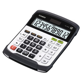 CALCOLATRICE DA TAVOLO WD-320MT - 12 CIFRE - WATERPROOF - CASIO 77556