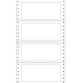 ETICHETTE ADESIVE IN MODULO TT951 - 140 X 60 MM - PER PASSAGGI PROPRIETA' - MARKIN - SCATOLA DA 400 ETICHETTE 95625