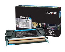 LEXMARK/IBM - TONER - CIANO - X748H1CG - RETURN PROGRAM - 10.000 PAG IBMX748H1CG