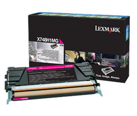LEXMARK/IBM - TONER - MAGENTA - X748H1MG - RETURN PROGRAM - 10.000 PAG IBMX748H1MG
