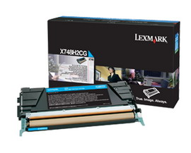 LEXMARK/IBM - TONER - CIANO - X748H2CG - NON RETURN PROGRAM - 10.000 PAG IBMX748H2CG