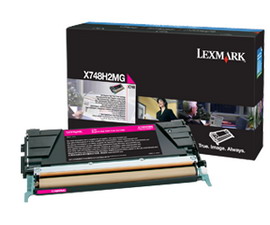 LEXMARK/IBM - TONER - MAGENTA - X748H2MG - NON RETURN PROGRAM - 10.000 PAG IBMX748H2MG