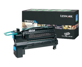 LEXMARK/IBM - TONER - CIANO - X792X1CG - RETURN PROGRAM - 20.000 PAG IBMX792X1CG