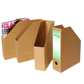 PORTARIVISTE ECO - 25 X 35 X 8 CM - DORSO 8 CM - AVANA - STARLINE STL6015