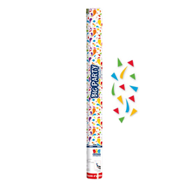 SPARACORIANDOLI CANNON - 20 M - COLORI ASSORTITI - BIG PARTY 99172