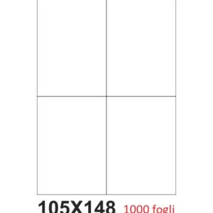 ETICHETTA 105X148 SU F.TO A4 CF 1000 YOUR OFFICE