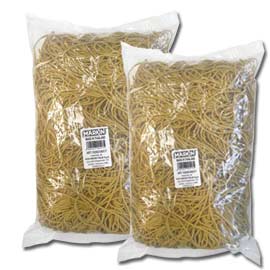 ELASTICI - GOMMA GIALLA - D 10 CM - MARKIN - SACCO DA 1 KG 70056