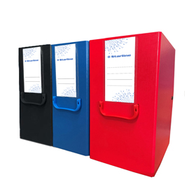 SCATOLA ARCHIVIO CON MANIGLIA - DORSO 16 CM - 25 X 35 CM - NERO - STARLINE STL5092