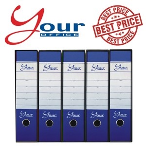 REGISTRATORE PROTOCOLLO YOUR FILE  8cm BLU OXFORD ( BLU SCURO)