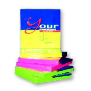BLOCCO MEMO STICK YOUR OFFICE 75X75 NEON - Cf. da 6