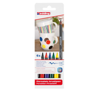 MARCATORE PER PORCELLANA E4200 - COLORI ASSORTITI - EDDING - ASTUCCIO 6 PEZZI 85915