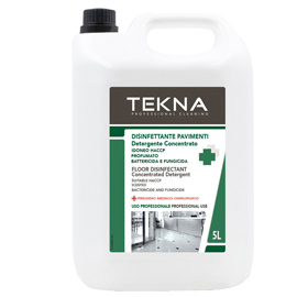 DISINFETTANTE DETERGENTE - PER PAVIMENTI - CONCENTRATO - 5 LT - TEKNA 95911