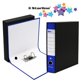 REGISTRATORE STARBOX - DORSO 5 CM - COMMERCIALE 23X30 CM - BLU - STARLINE STL4030